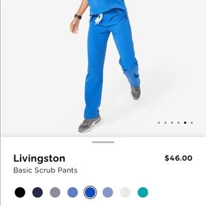 Figs royal blue scrub bottom. XSP